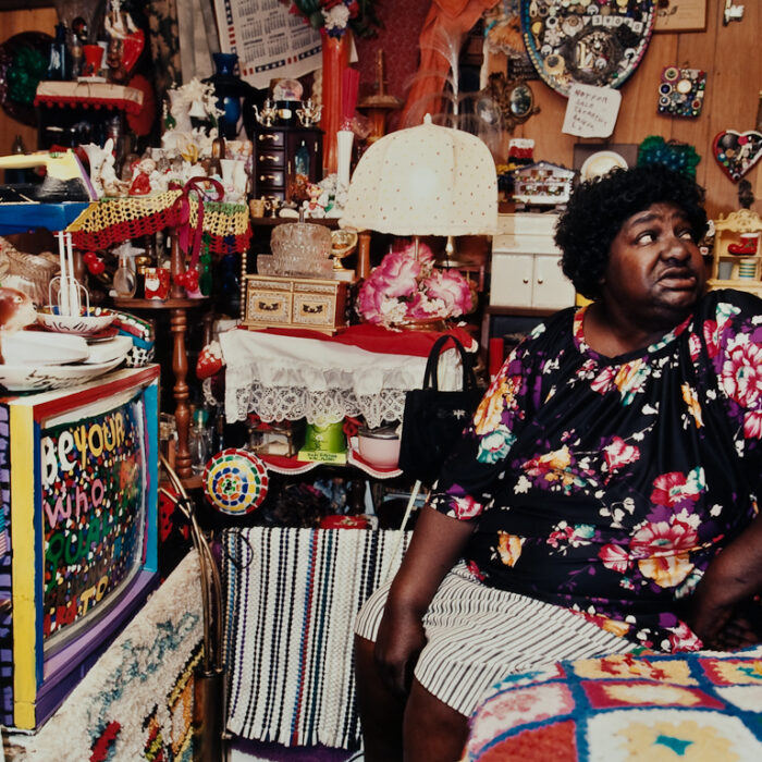 Mrs. L.V. Hull in her bedroom. Courtesy of L.V. Hull House. Photo: Bruce West