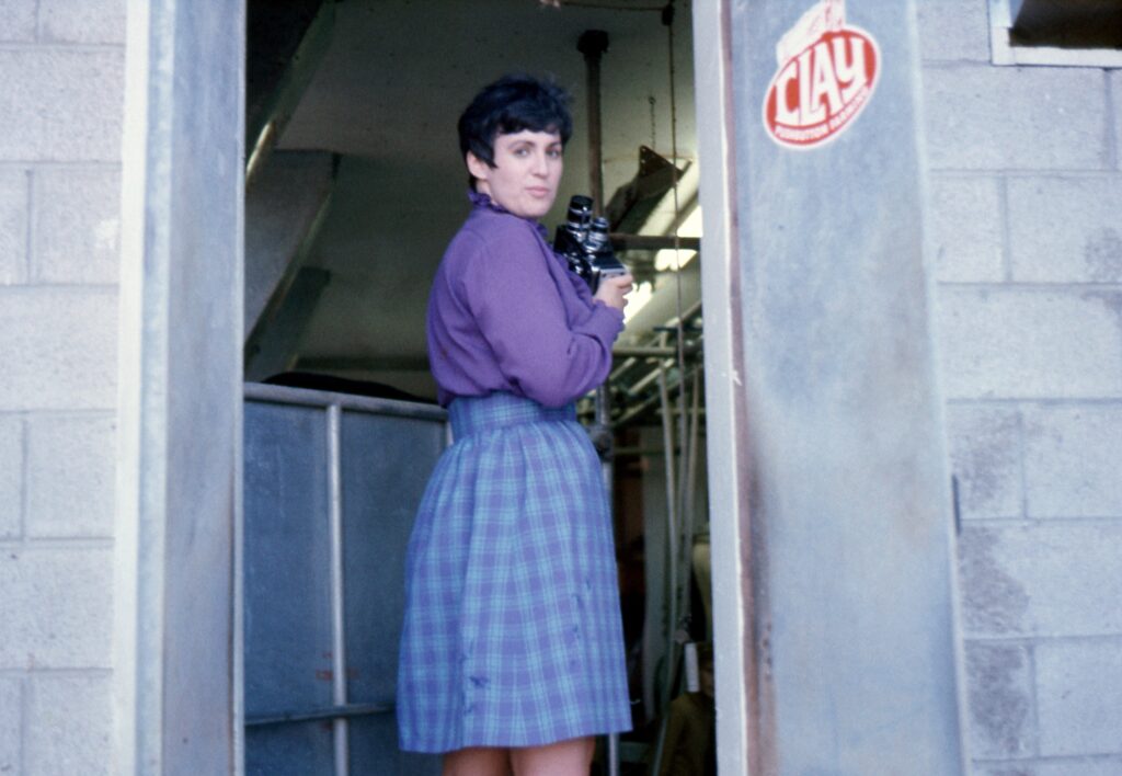 Ruth Kohler with Camera